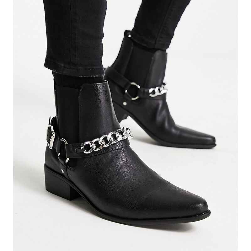 Stivali Da LAVORO Da Cowboy Western In Vera PELLE Con Punta - Foto 7