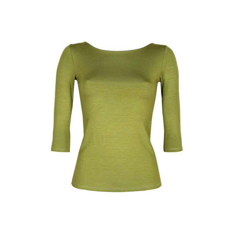 Daystar T-shirt Donna Manica 3/4 Lunga Verde Taglia Unica