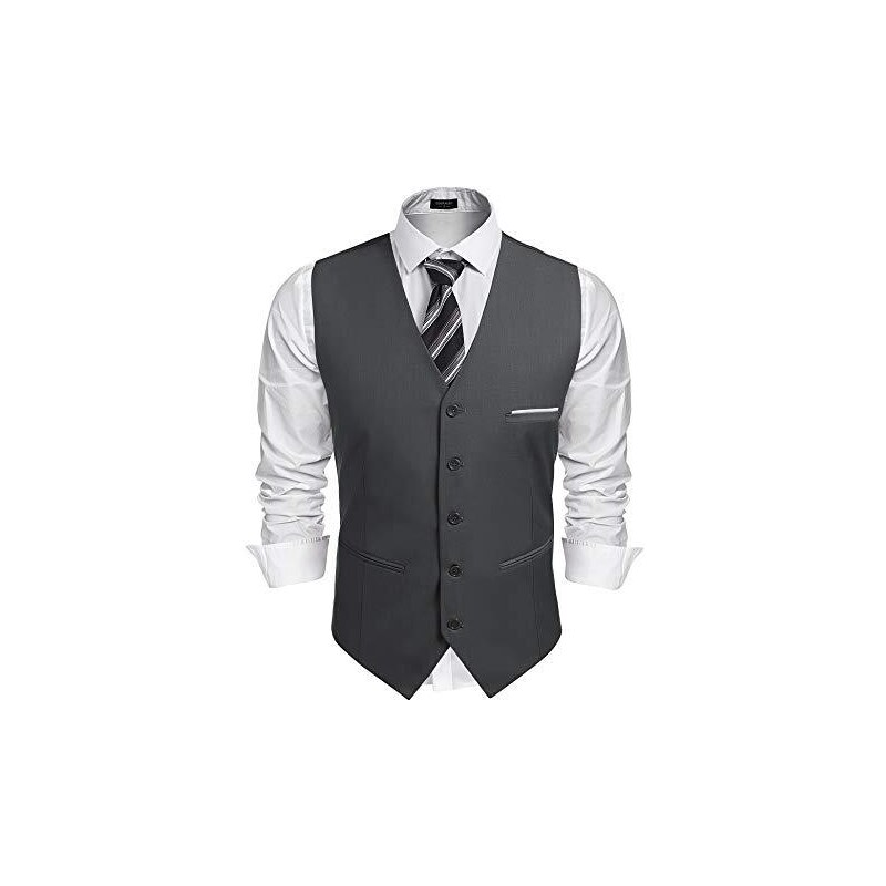 Gilet Uomo In Vera Pelle Nera Stile Western Con Frange E Perline &ndash; Modello Sema, Taglie XS-5XL