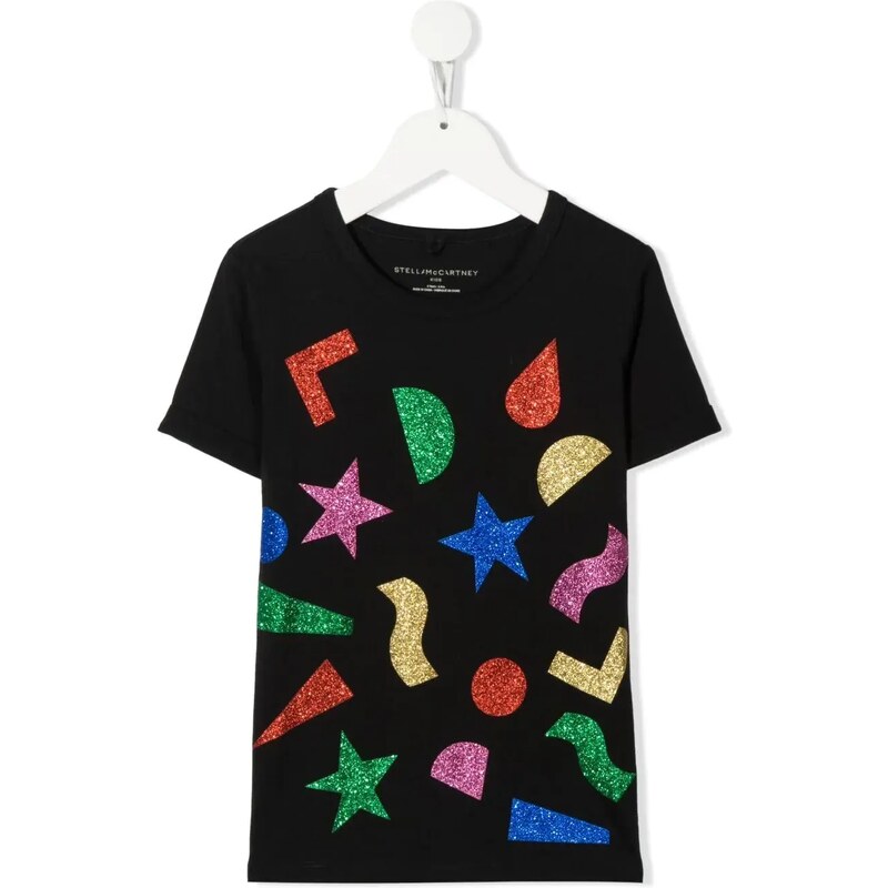 Stella McCartney Kids T-shirt con stampa - Nero