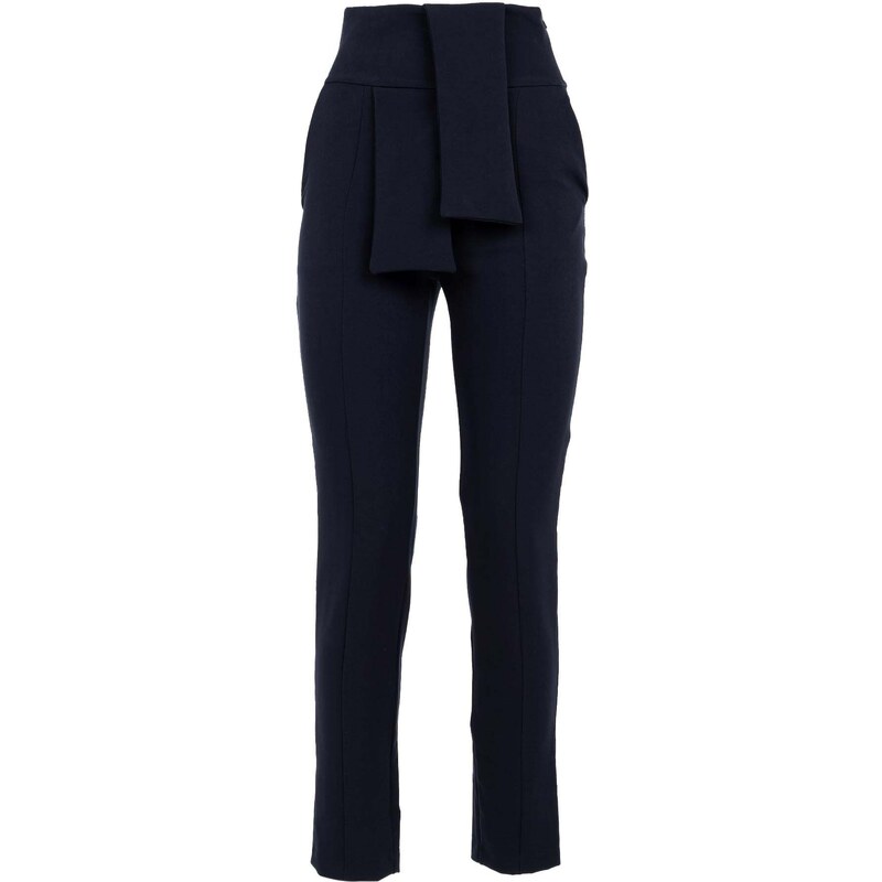 PANTALONE A GAMBA DRITTA CON COULISSE - BLU NAVY - DONNA | H&M IT - Foto 9