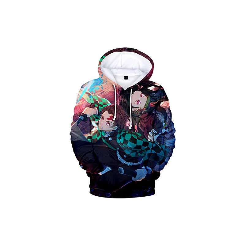 CHENMA Felpa Con Cappuccio Uomo – Goku Saiyan Anime Cosplay, Stampa 3D, Tasca Frontale, Pile Invernale, Taglie M-3XL - 3