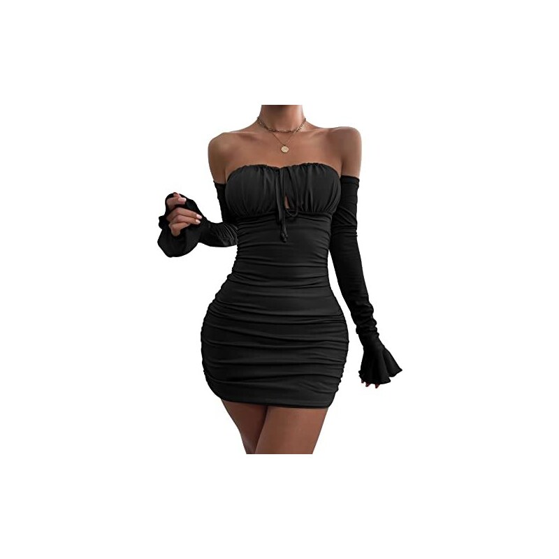 Collant a Rete Collant Costume da Donna Carnevale Halloween NERO S/M W