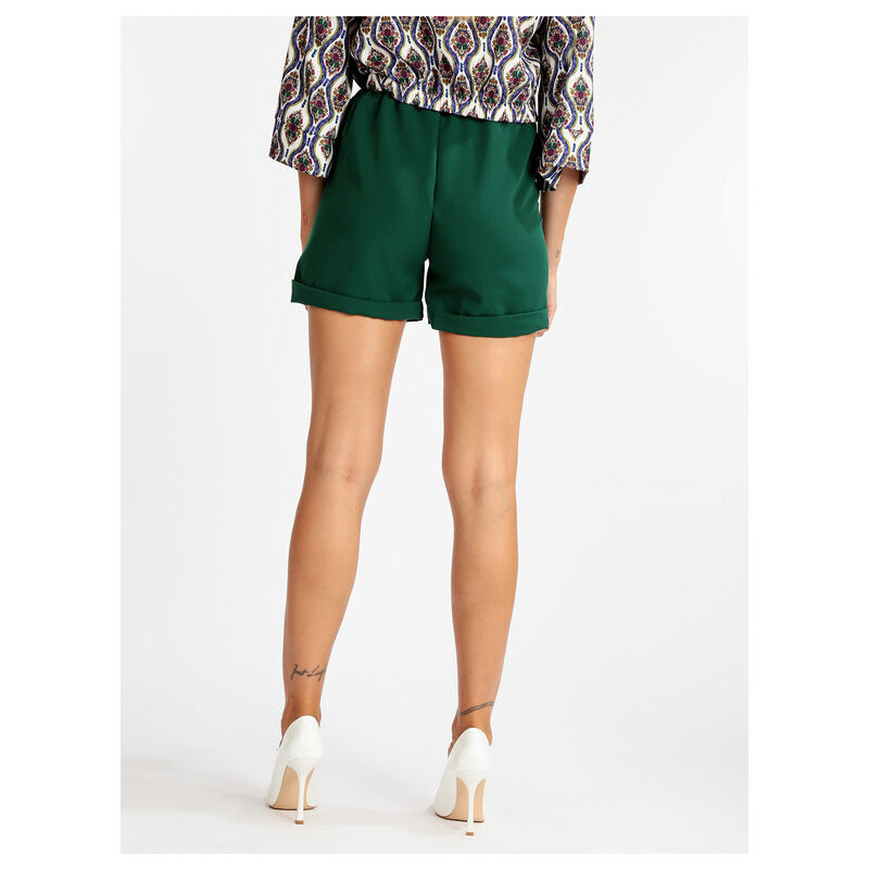Solada Short Donna Con Fiocco Shorts Verde Taglia Unica