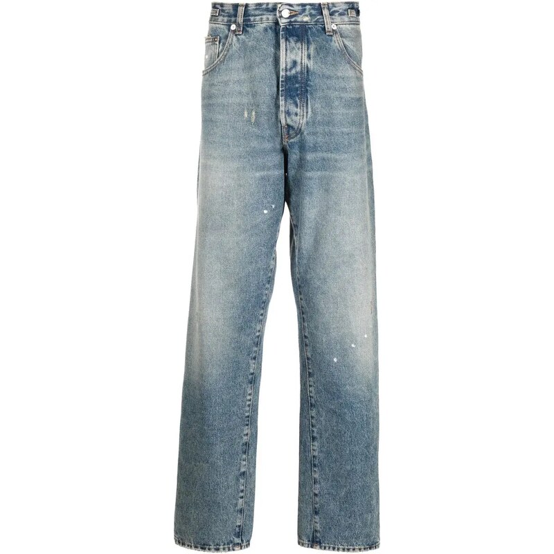 DARKPARK Jeans dritti con vita media - Blu