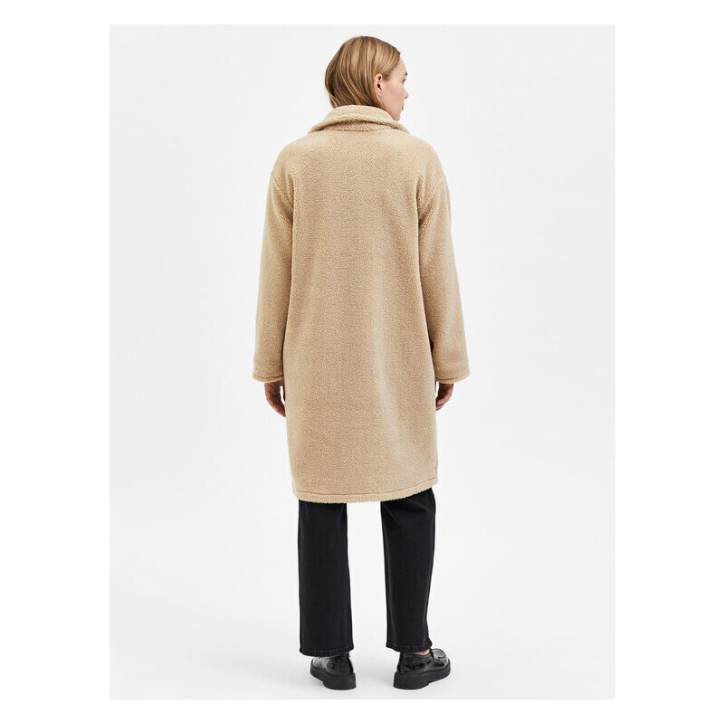 Cappotto in shearling Selected Femme