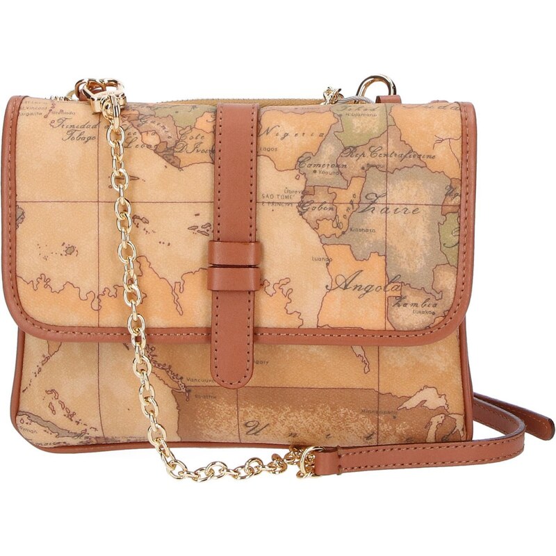 Alviero Martini Prima Classe - Borsa a tracolla in tessuto soft Geo