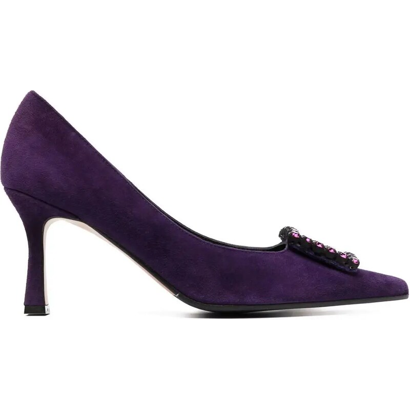 Scarpe Con Tacco Alto Donna Castamere - Pumps Sexy Con Cinturino Alla Caviglia E Punta Aperta 6.5 CM - Foto 4