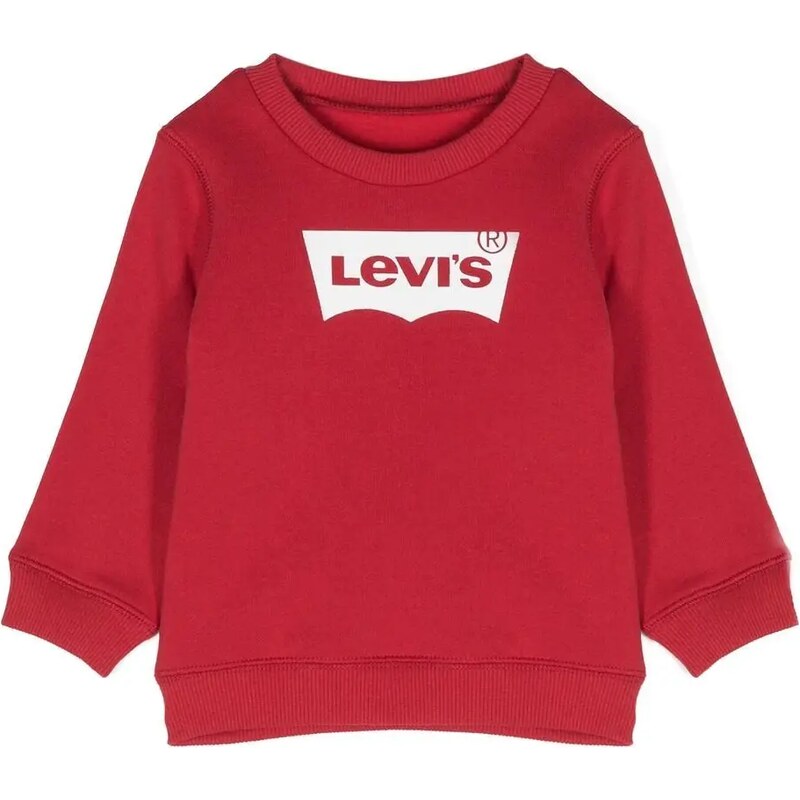 Levi's Kids Felpa girocollo con stampa - Rosso
