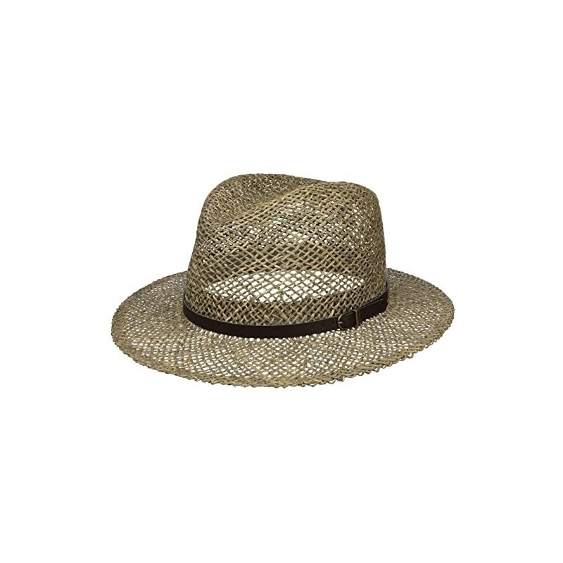 Lipodo Farmer Cappello Paglia Uomo LIPODO Made In Italy - Summer Hat Con Cordoncino Pelle Taglie M-XL Cappello Sole Paglia Naturale - 9