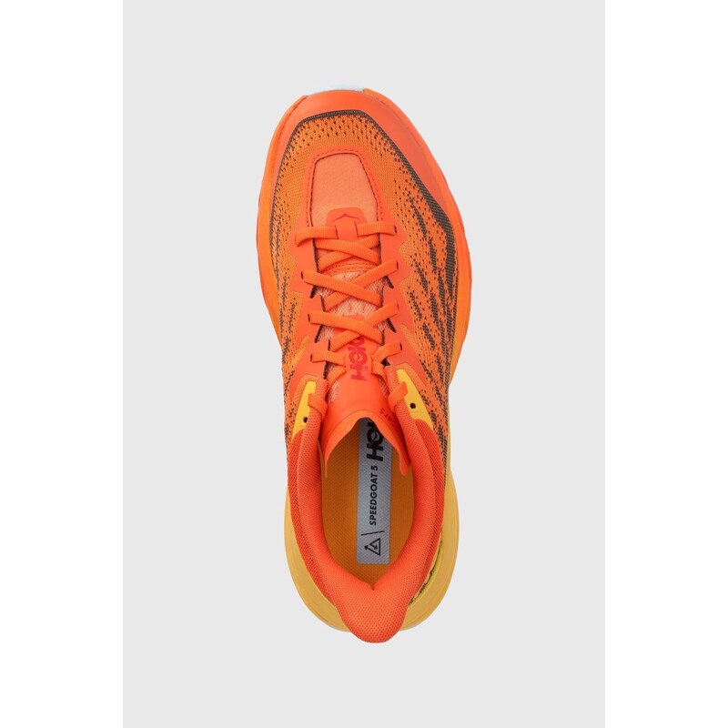 Hoka scarpe da corsa Speedgoat 5 colore arancione