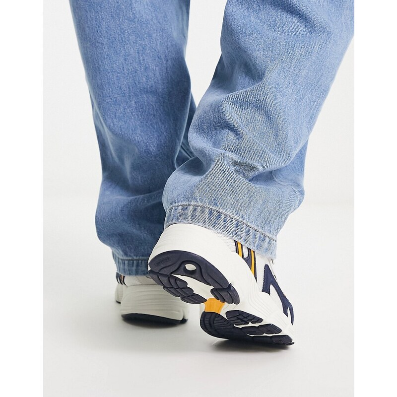adidas Originals - Astir - Sneakers bianco sporco con dettagli color senape stile preppy e college