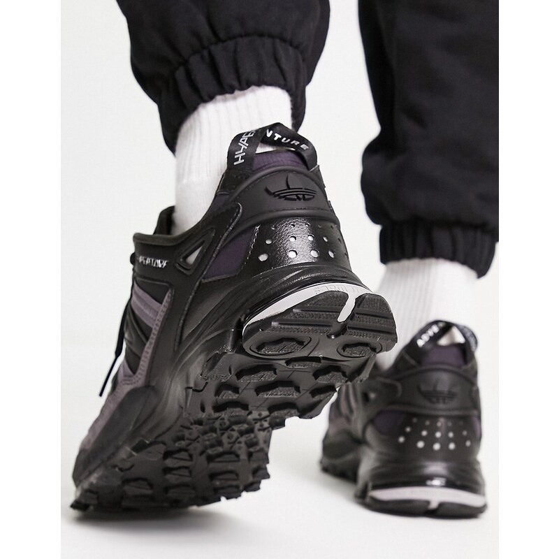 adidas Originals - Hyperturf - Sneakers triplo nero