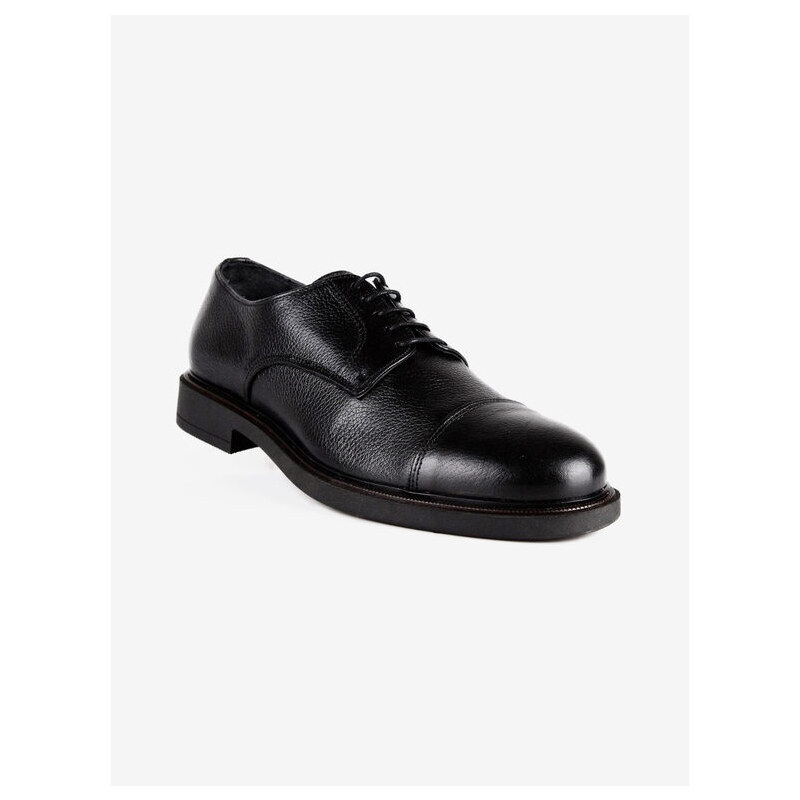 Freetime Francesine In Pelle Uomo Nero Taglia 41