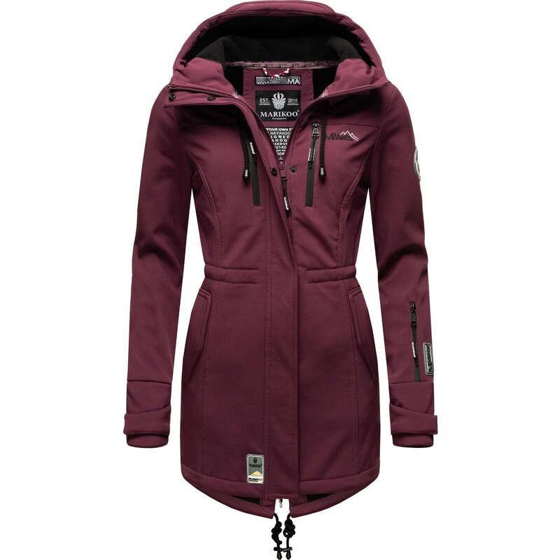 Marikoo YUIKOO - Cappotto invernale - anthracite/antracite