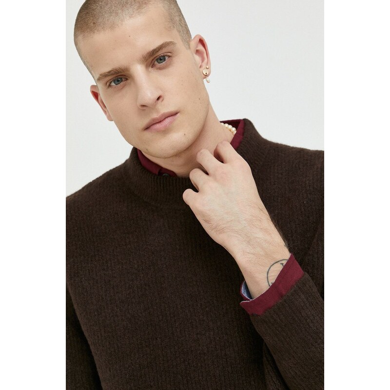 Premium by Jack&Jones maglione in misto lana Raley uomo