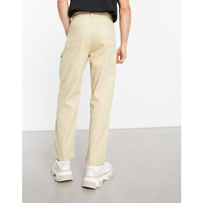 Sixth June - Pantaloni regular fit beige-Neutro