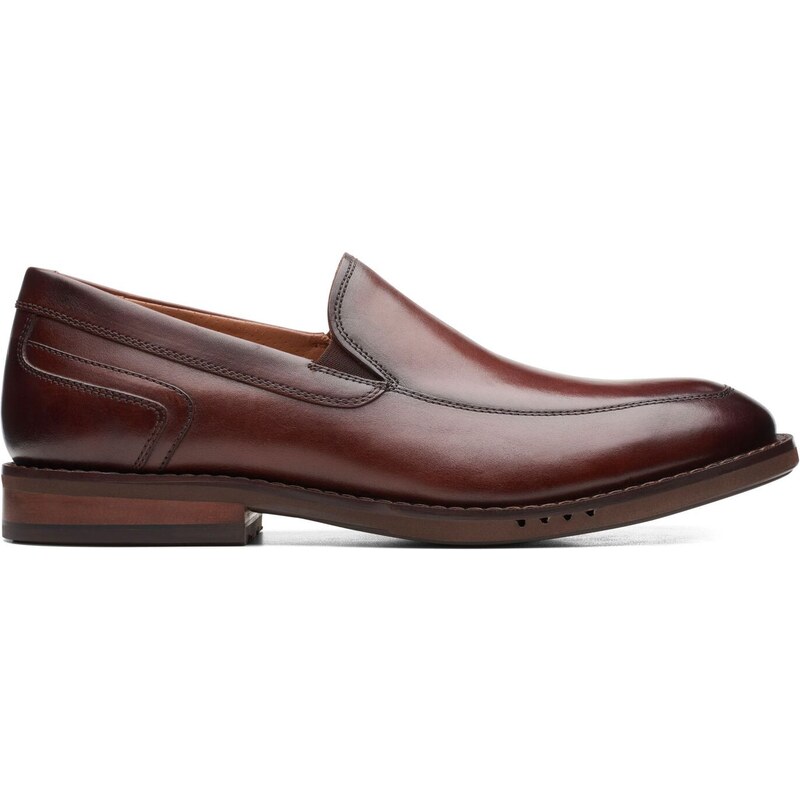 Clarks Un Hugh Step - male Mocassini Pelle marrone 39.5 Clarks Un Hugh Step - male Mocassini Pelle marrone 39.5