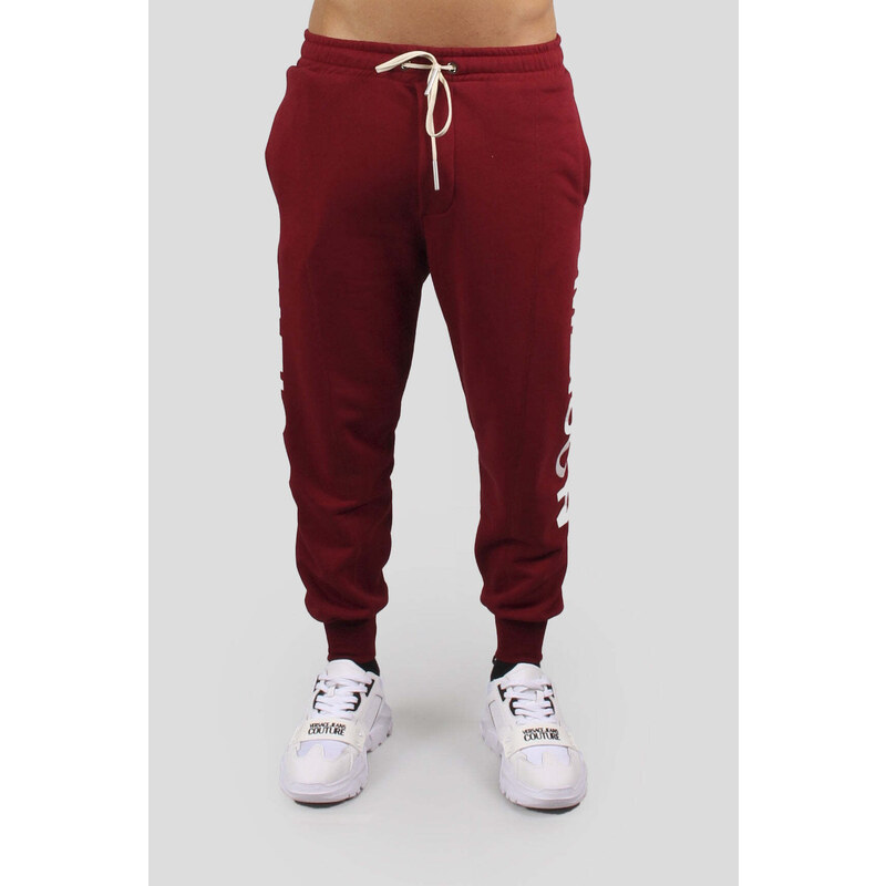 PANTALONE TUTA MAISON 9 PARIS UOMO BORDEAUX -M9P4129