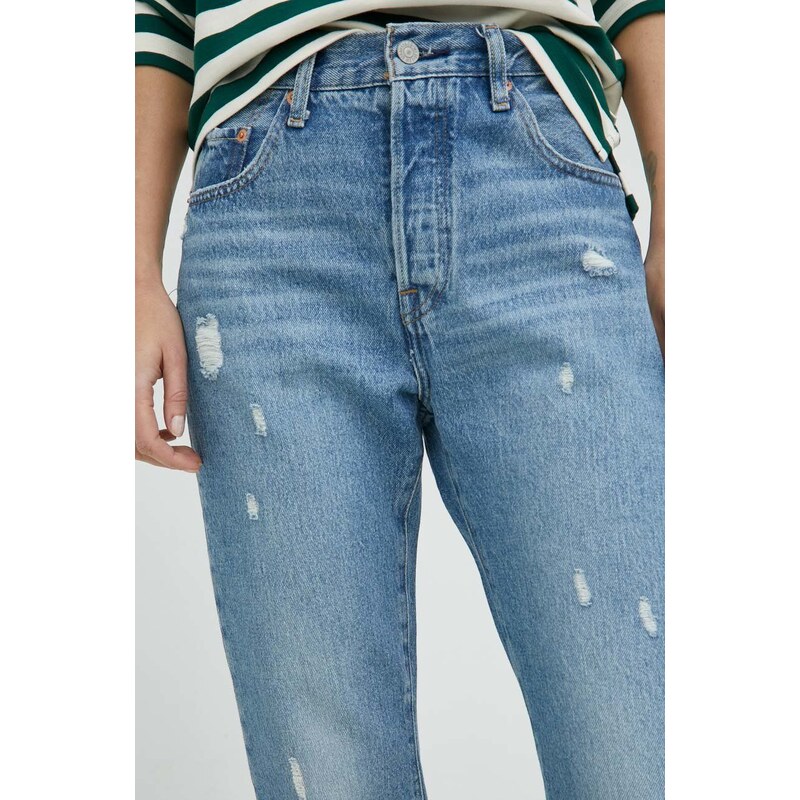 Levi's jeans 501 Original Cropped donna