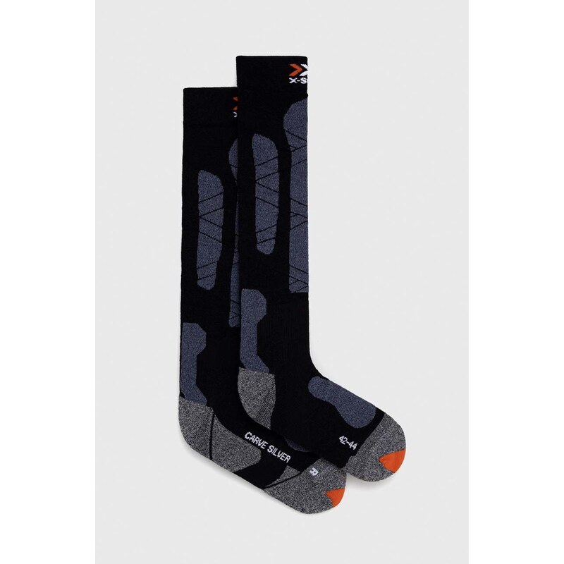 X-Socks calzini da sci Carve Silver 4.0
