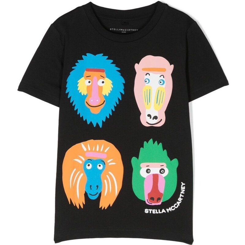 Stella McCartney Kids T-shirt con stampa - Rosa