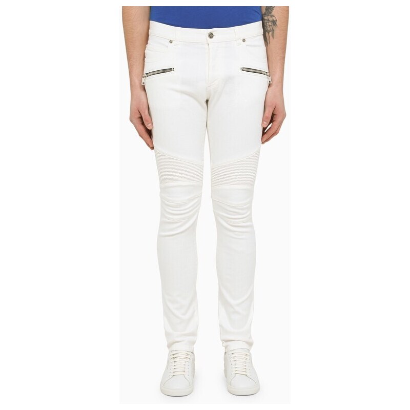 Balmain Jeans slim bianchi