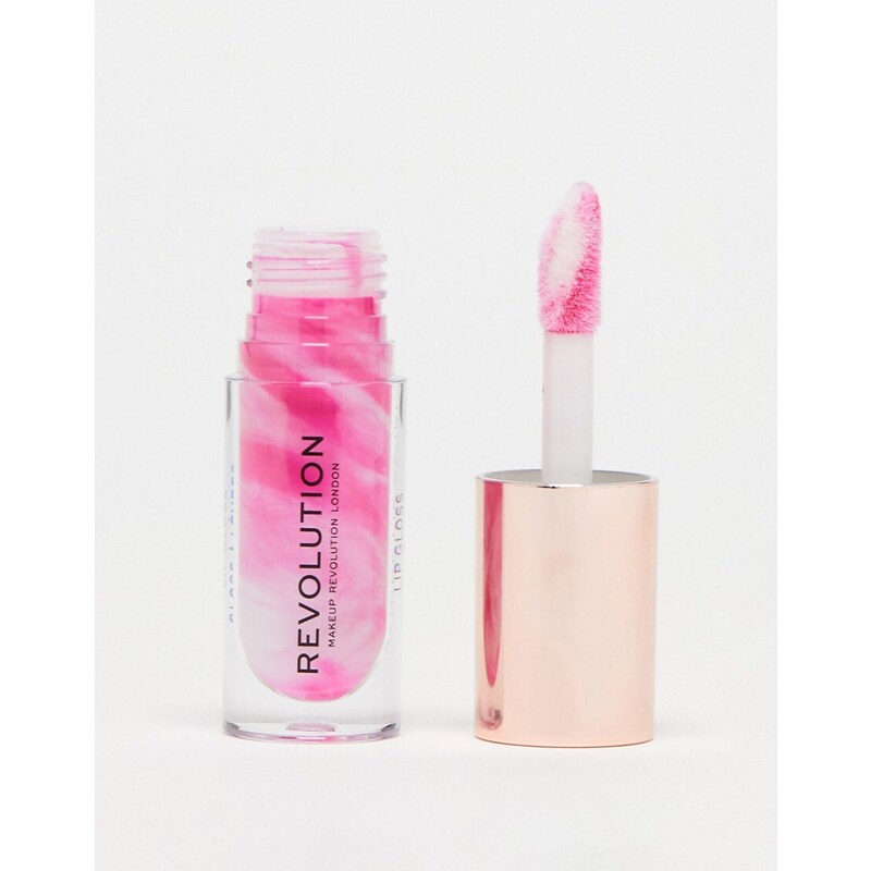Revolution - Lip Swirl - Lucidalabbra con ceramidi tonalità Berry Pink-Rosa