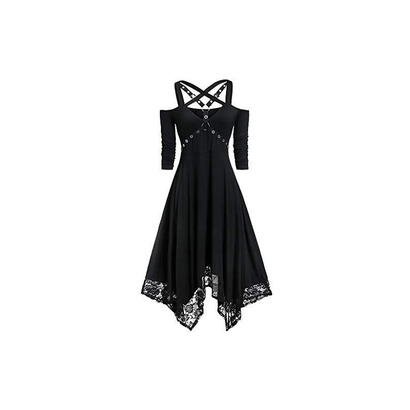 BAIHUODRESS Donne Steampunk Cappotti Moda Colore Solido Maniche Lunghe BAIHUODRESS Donne Steampunk Cappotti Moda Colore Solido Maniche Lunghe