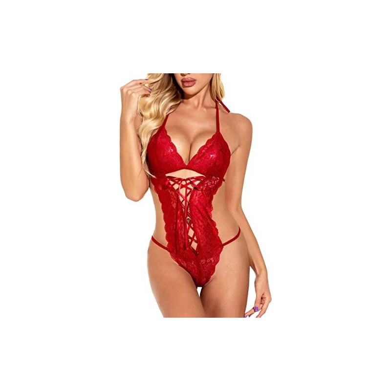 Camicia Da Notte Sottana Baby Doll Brasiliana Tanga Lingerie In Raso Pizzo Andra - Foto 6