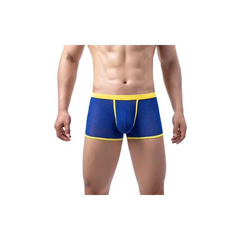 DAVID ARCHY Boxer Uomo in bambù Ultra Morbido, Mutande Boxer