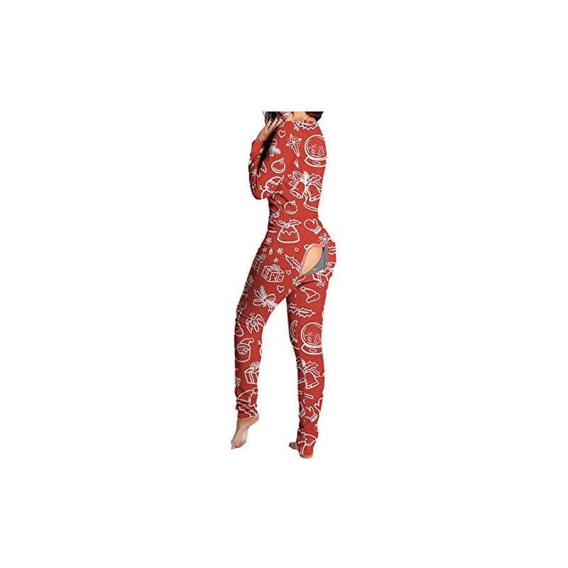 Donna Tinta unita U Collo Manica Lunga Vita Stretta Moda Tuta Pagliaccetto Pantaloni per le Donne, Grigio, S