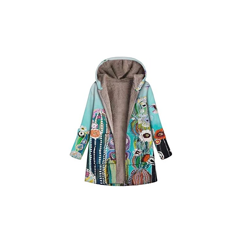 Zilosconcy Cappotto Donna Invernale Lana Cappotto Outwear Pile