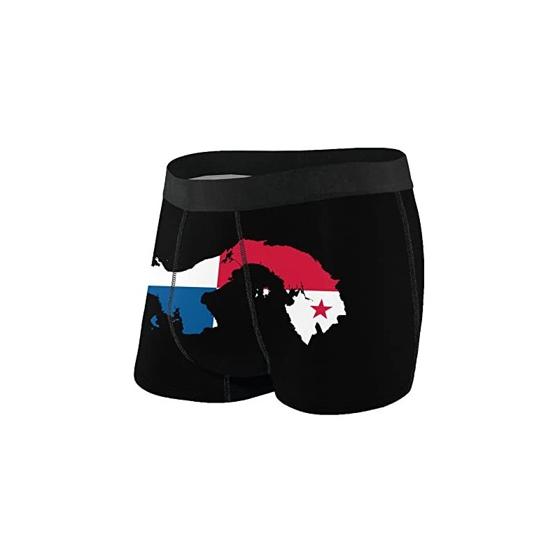 Lsjuee Haiti Flag Intimo da Uomo Nuovo Slip da Boxer Elasticizzato