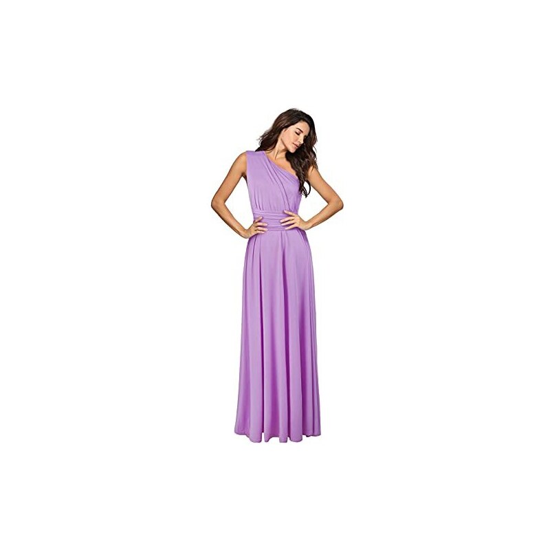 Abito Principessa Abito Da Sera Lungo, Da Donna, Elegante, Solido, Spaghetti, Maxi, Linea Ad A, In Raso, Da Sposa, Da Principessa, Da Damigella D'onore, Nero , S Vestito Elegante Donna - 6