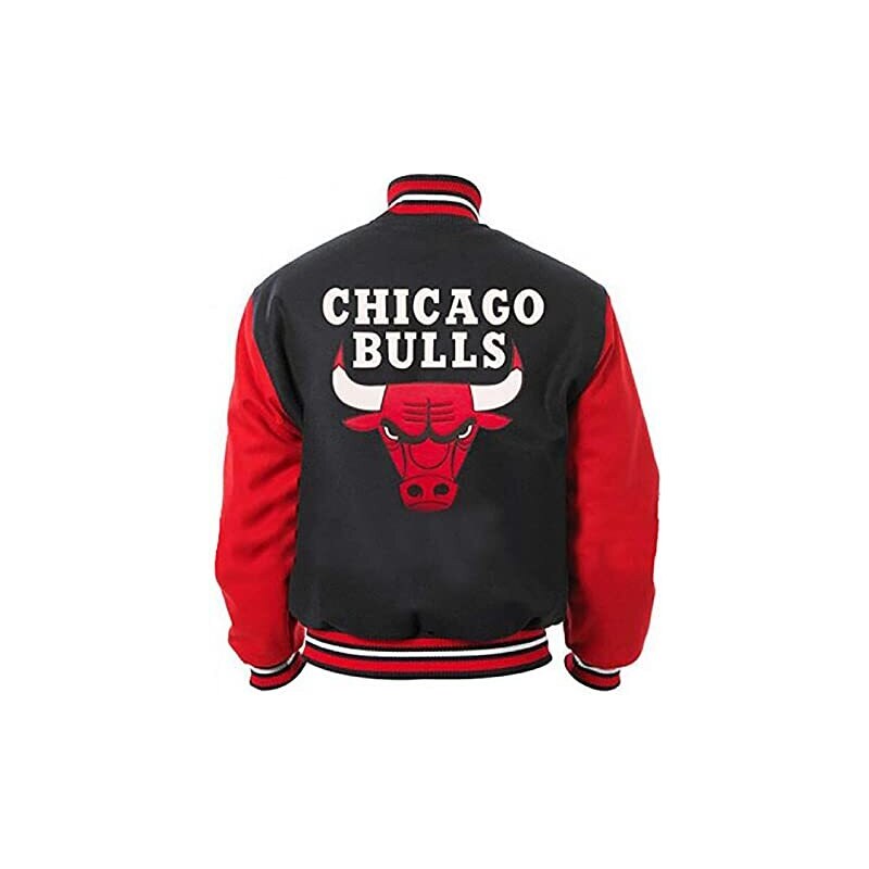 Chicago Bulls Giacche Basket EU Fashions Bomber Da Baseball Da