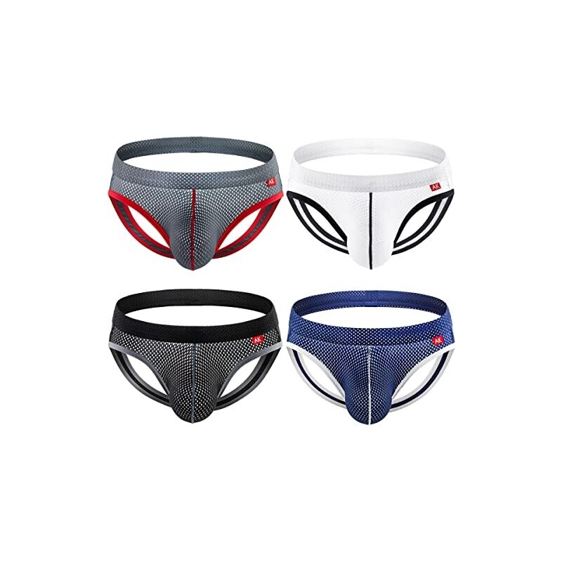 C4M Cut4Men Jockstrap Uomo – Intimo Erotico A Slip Aperto, Cartone Animato, Taglia XL, Modello Divertente E Sensuale