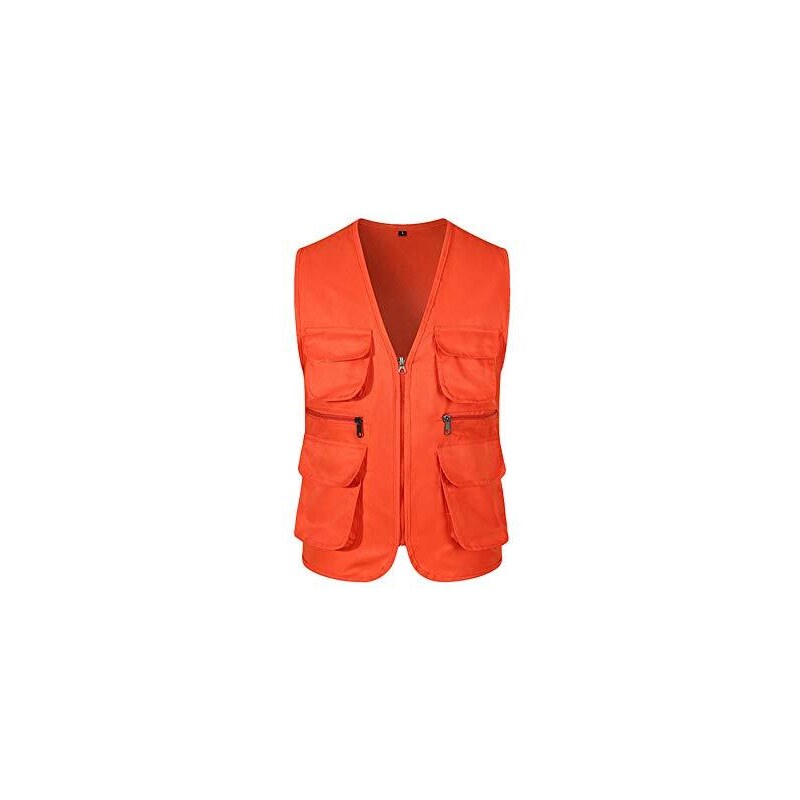 YOUTHUP Gilet Da Pesca Uomo Multitasche – Leggero E Traspirante, 13 Tasche, Per Caccia, Fotografia E Outdoor