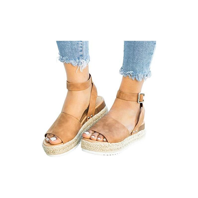 Sandali Donna ZOEREA Con Strass E Fiori - Bohemian Style | Perfect Per Spiaggia Ed Estate - Foto 3