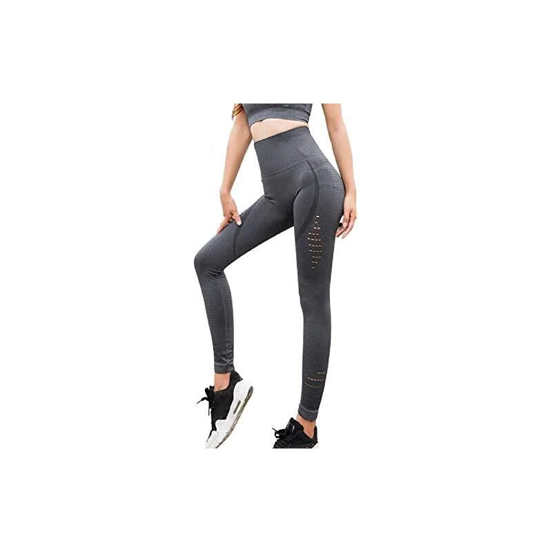 Leggings Donna In Bamboo Vita Alta - Comodi E Morbidi, Made In Italy - Foto 4