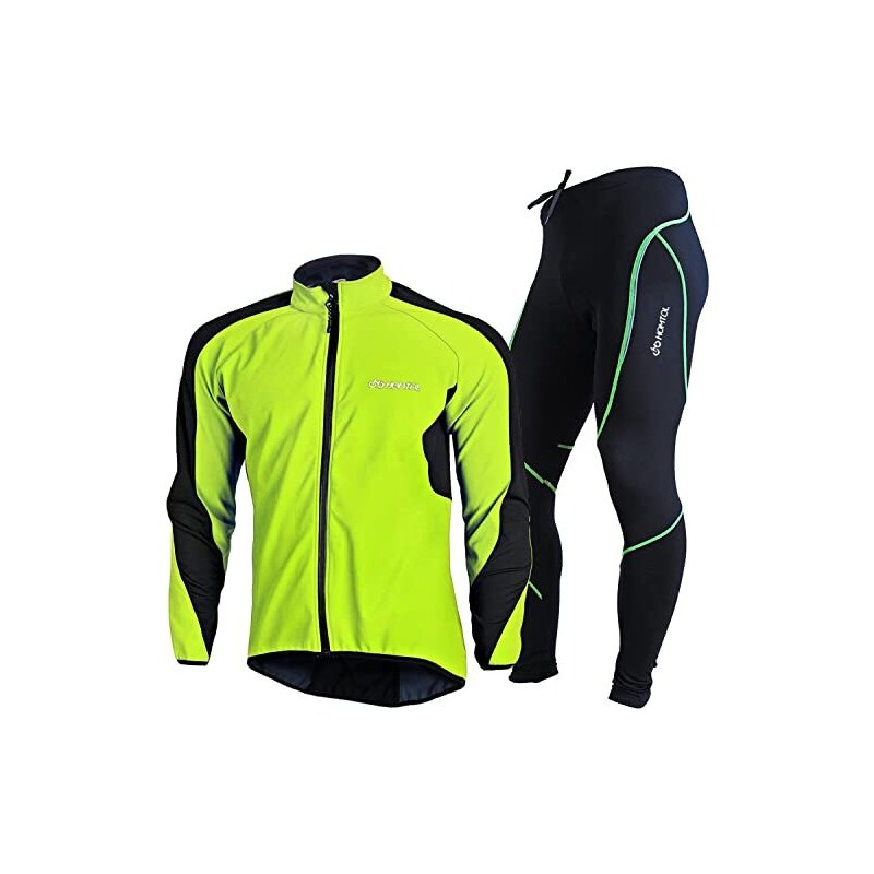 Maglia Ciclismo In Pile Uomo Lunghe Per Abbigliamento Ciclismo Invernale Maniche Lunghe Per Bici Da Corsa-Maniche Lunghe Maglia Bici Da Strada (3,M