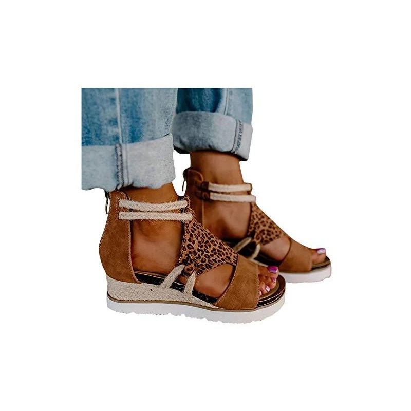Topgrowth Sandali Bohémien Donna: Comode Ciabatte Flip Flop Per Spiaggia, Infradito Etnico Con Tacco Basso, Eleganti E Perfette Per Mare E Piscina - 4