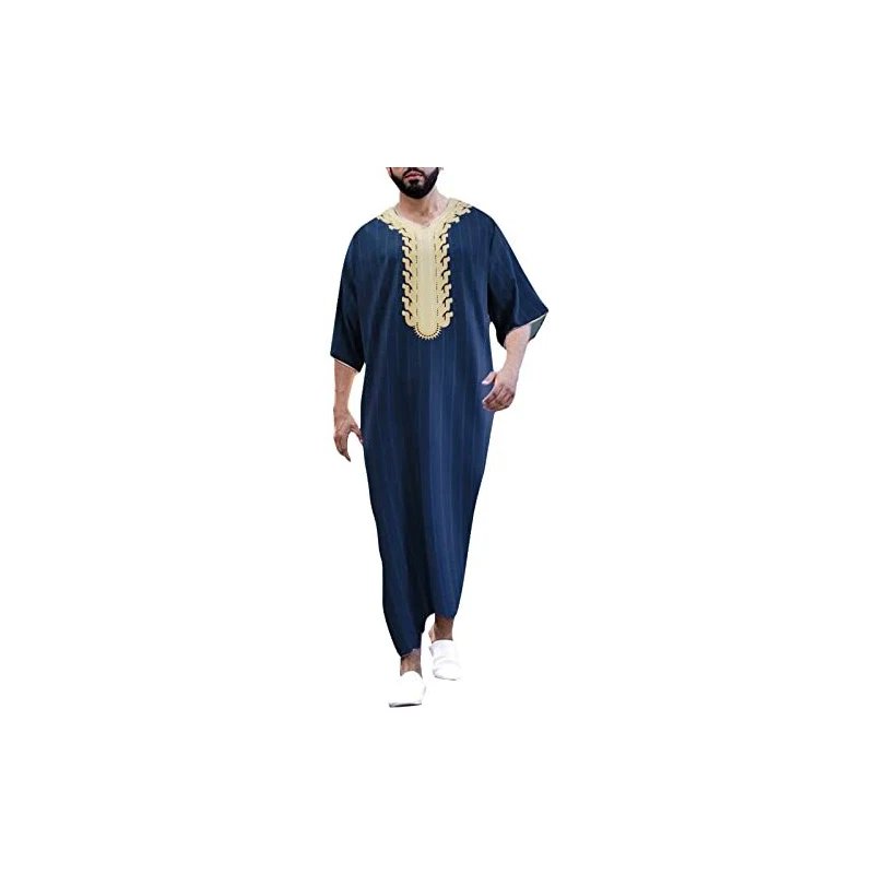 Pantaloni Arabi Kaftan Dubai Per Uomo - Corti, In Poliestere, Stile Mediorientale - Foto 2