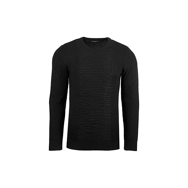 Subliminal Mode Maglione Over Uomo Girocollo Chic e Alla Moda