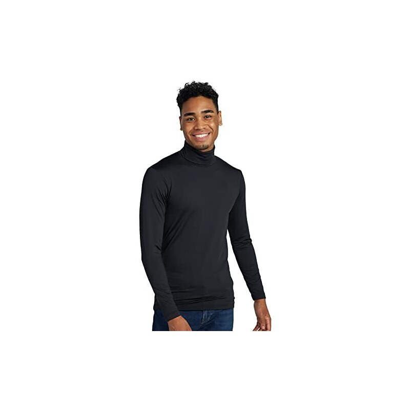 Maglia Termica Dolcevita Donna A Manica Lunga, Lupetto Invernale In Poliestere, Basic Collo Alto Morbido, Adatta Per Autunno E Inverno, Colori Vari - 5