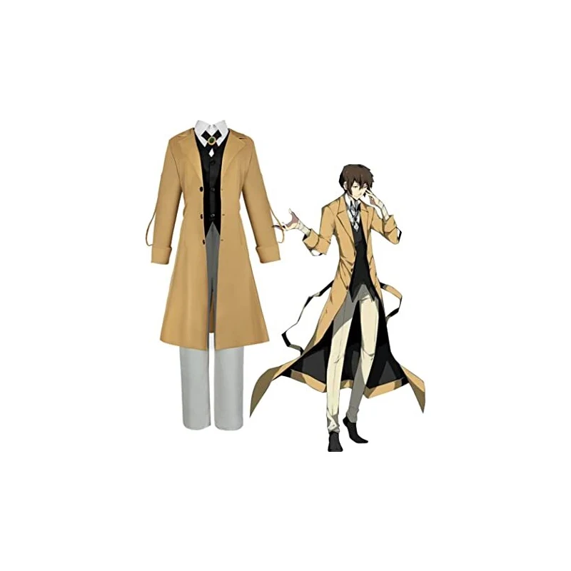 Costume Cosplay Bungo Stray Dogs Stagione 2 - Edgar Allan Poe (Tutte Le Taglie, Personalizzabile) COSYT
