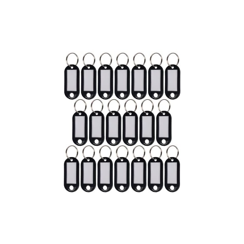 Targhette Portachiavi In Metallo Personalizzabili - Con Carta Riscrivibile - Per Chiavi, Bagagli E Animali Domestici