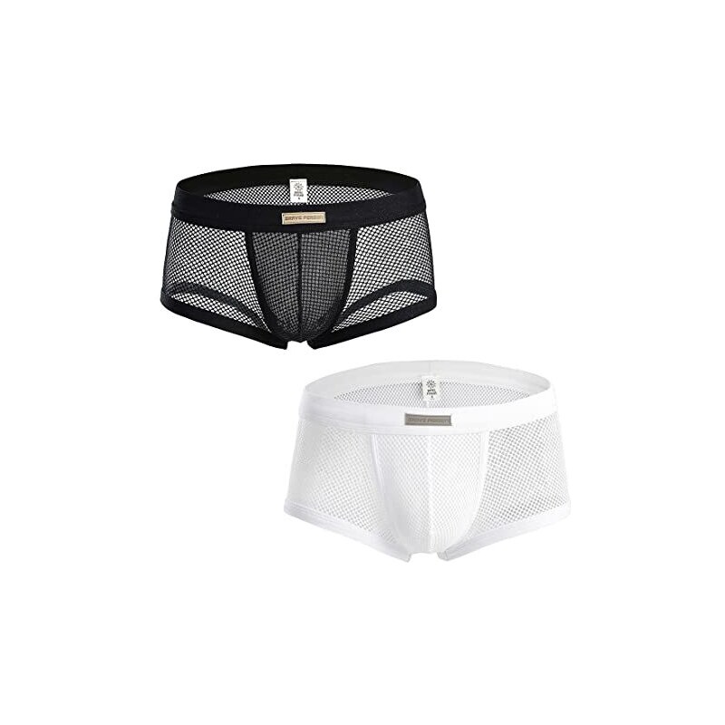 Sospensorio per Uomo con Trama a Rete - Jockstrap per Genitali Maschili Intimo