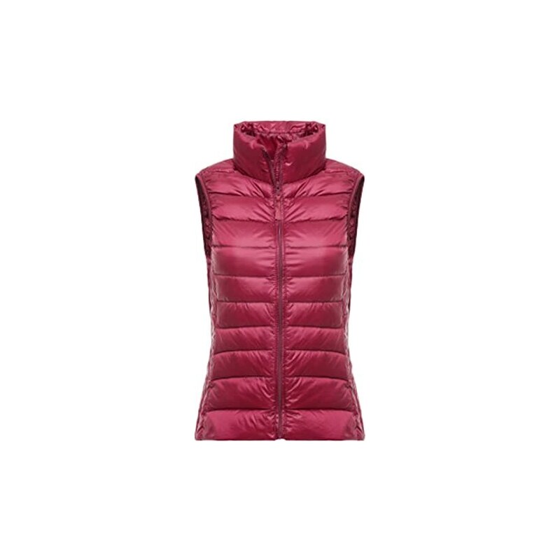 PrinStory Canottiera Donna A Costine Con Collo Alto - Senza Maniche, Texture Ondulata, Morbida E Aderente, Top Estivo Elegante E Casual (Taglia Unica)