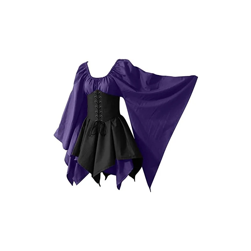 SCARLET DARKNESS Corsetto rinascimentale da donna, con lacci